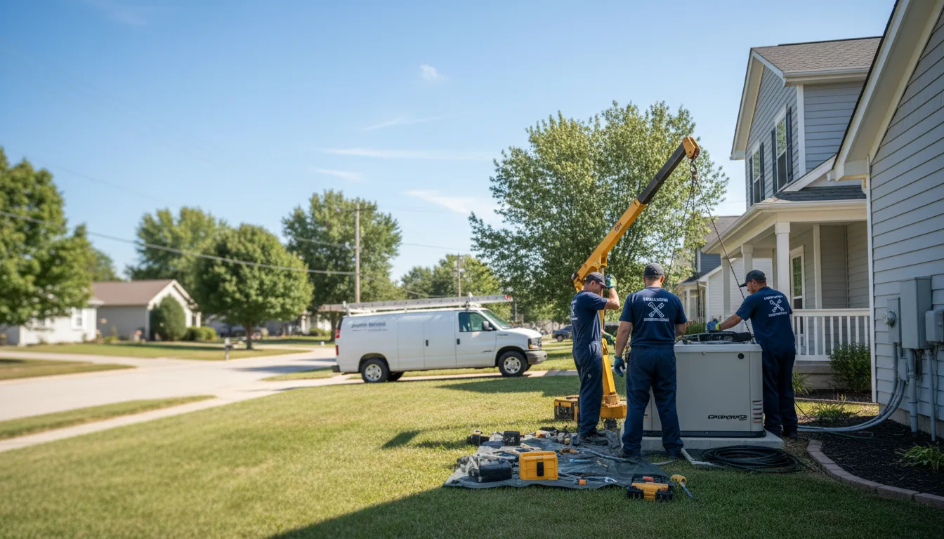 Generator Installation in De Berry, TX near me